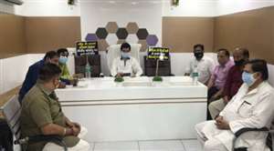 शौरी क्लॉथ मार्केट में नौ दिन का रहेगा संपूर्ण लॉकडाउन, सात बाजारों के व्यापारी भी आए साथ