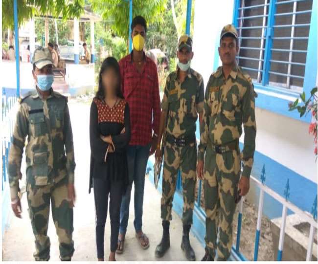 देह व्यापार में फंसाई गई बांग्लादेशी लड़की को बीएसएफ ने कराया मुक्त