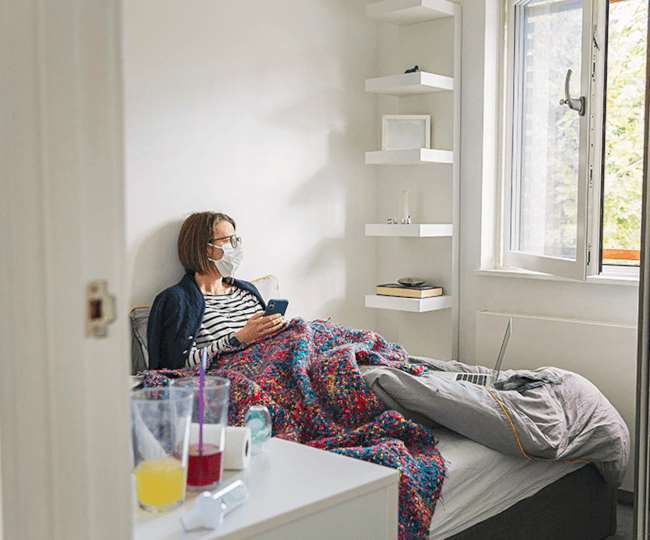 कोरोना पॉजिटिव रिपोर्ट आने के पहले ही दिन कराएं टेस्ट।