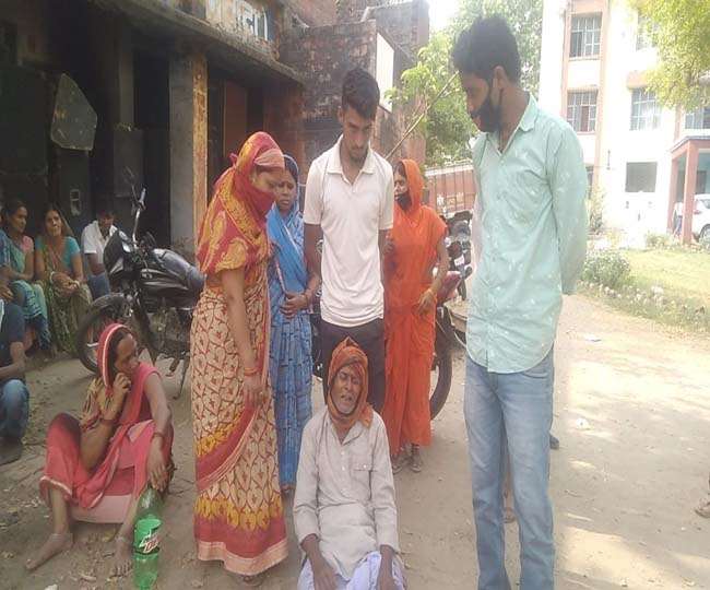 पुत्री की हत्&zwj;या पर विलाप करते शैलेंद्र सिंह। जागरण