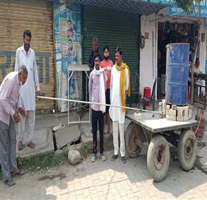 ऊधमसिंह नगर के बाजपुर में कोरोना से बचाव का चल रहा भाप का अनोखा लंगर