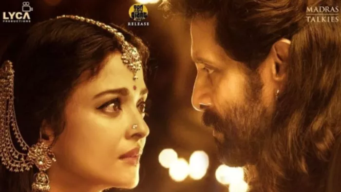 Still Image of Aishwarya Rai and Chiyan Vikram from PS 2