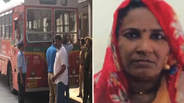 Haryana News: पड़ोसन के साथ सिरसा आई महिला चलती बस से गिरी।