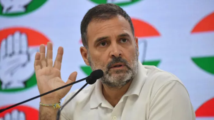 जाति जनगणना को लेकर राहुल गांधी ने केंद्र से सवाल पूछा। (फोटो सोर्स: पीटीआई)