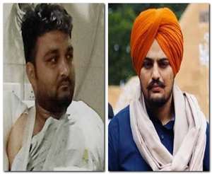 गुरविंदर सिंह और पंजाबी गायक और कांग्रेस नेता सिद्धू मूसेवाला की फाइल फोटो।