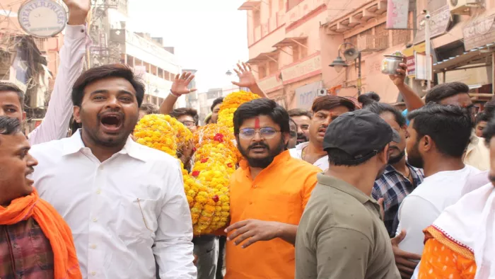 ज्ञानवापी मामले में सोमवार को शिव तांडव स्त्रोत का पाठ किया गया।