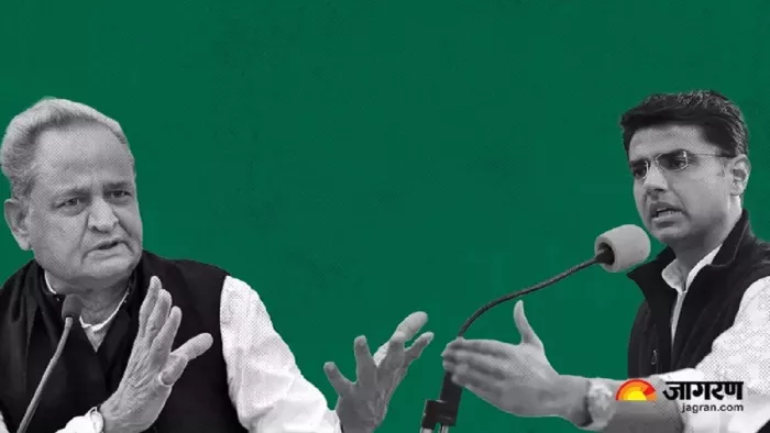 राजस्थान कांग्रेस में सब ठीक है? अभी भी अनसुलझे हैं मुख्य मुद्दे (फोटो जागरण ग्राफिक्स)