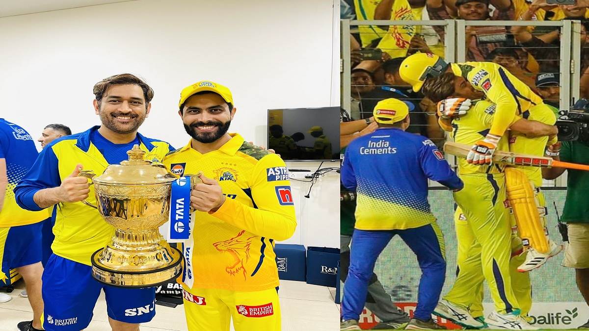 ravindra jadeja puts ms dhoni lifting csk all rounder image as his new instagram profile picture also shared special message