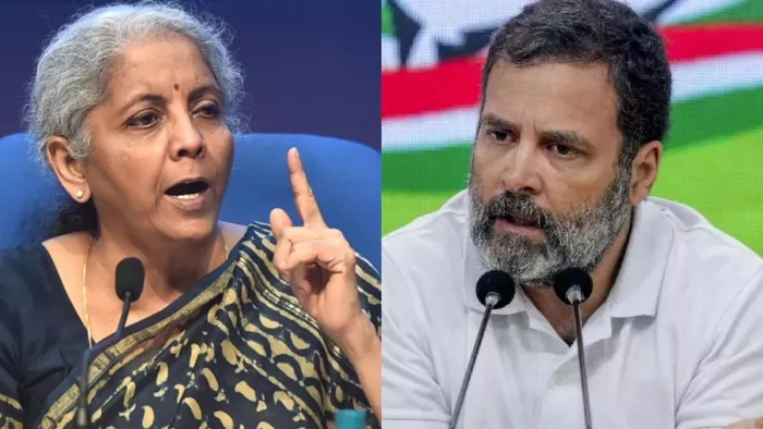 'चीन के मुद्दे पर भारत सरकार को ताना मारने पर आनी चाहिए शर्म', सीतारमण ने राहुल गांधी पर कसा तंज