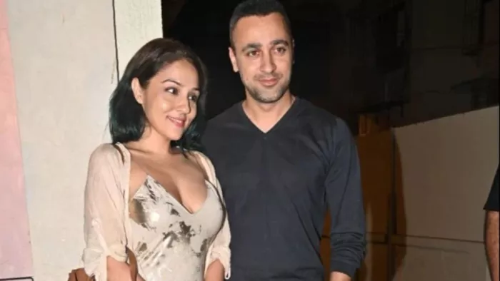 Imran khan with his girlfriend Lekha Washington