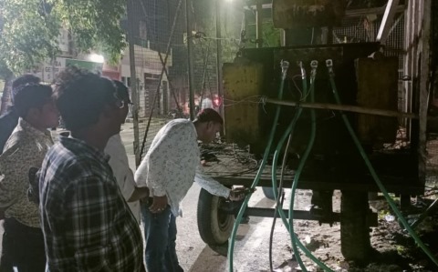 etawah news increased power consumption overloads transformers in etawah