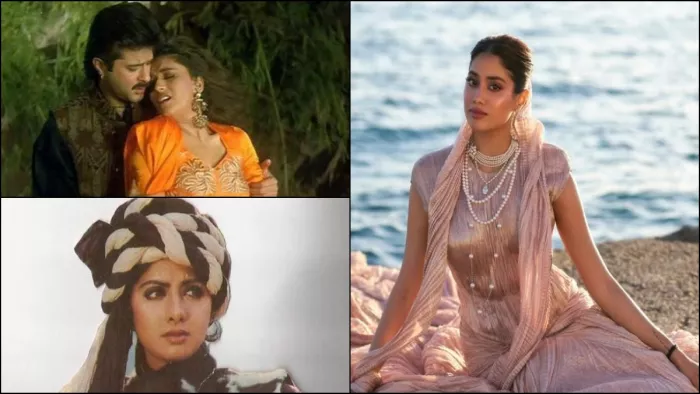 माधुरी और श्रीदेवी के पोस्ट पर जाह्नवी का रिएक्शन। फोटो क्रेडिट- इंस्टाग्राम