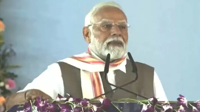 PM मोदी ने बिक्रमगंज में किया जनसभा को संबोधित