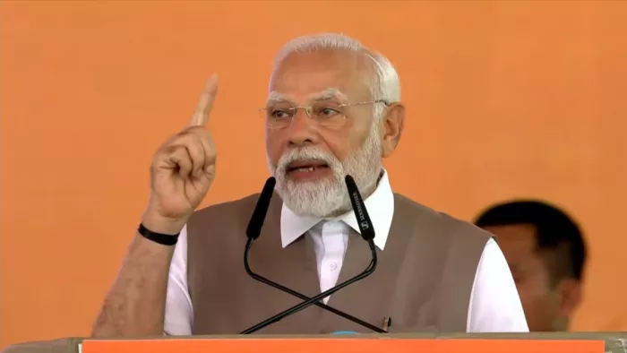 कानपुर में विकास परियोजनाओं की सौगात देने पहुंचे थे पीएम मोदी (फोटो: @BJP4India)