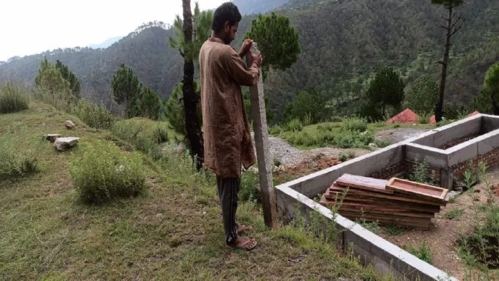 Uttarakhand News: हटाए गए बाहुबली डंपी की जमीन पर लगे पिलर, प्रशासन ने ...