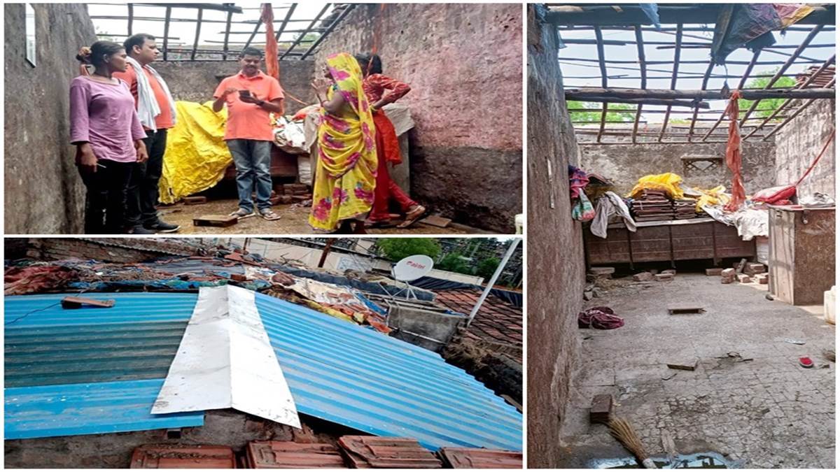 Madhya Pradesh: बालिका ने लगाई गुहार- घर की छत टूट गई अब कैसे रहेंगे, जज के आदेश पर एक दिन में हुआ निर्माण