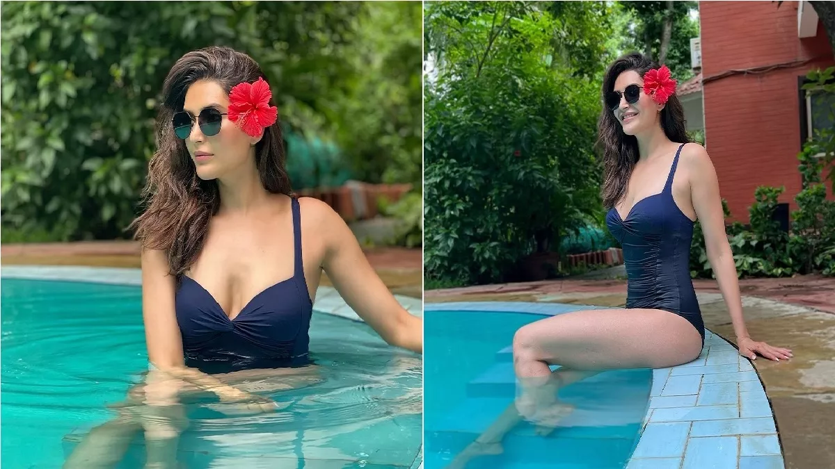 Karishma Tanna Bikini Photos: करिश्मा तन्ना ने मोनोकिनी पहन स्विमिंग पूल में दिया बोल्ड पोज, फैंस ने कहा, 'बवाल पिक मैम'
