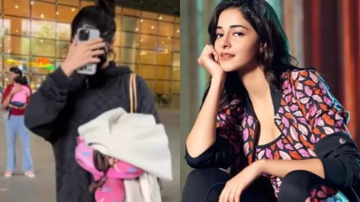 Ananya Panday Hide Her Face to See Paprazi at Mumbai Airport Dream Girl 2 Actress Gets Brutally Trolled/Instagram