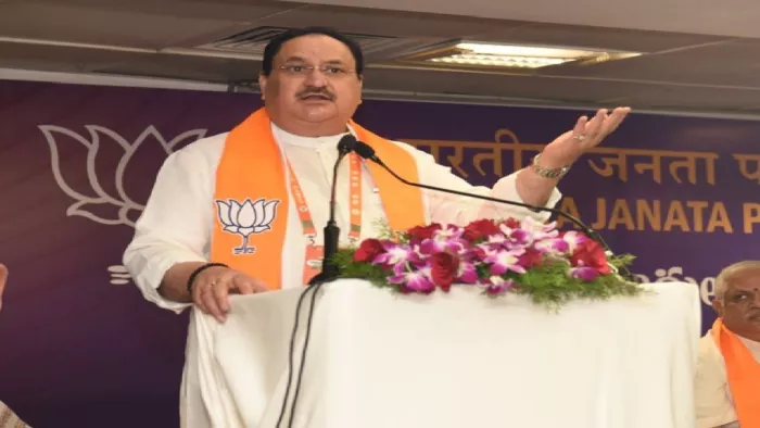 मध्य प्रदेश: जेपी नड्डा ने खरगोन में भरी हुंकार