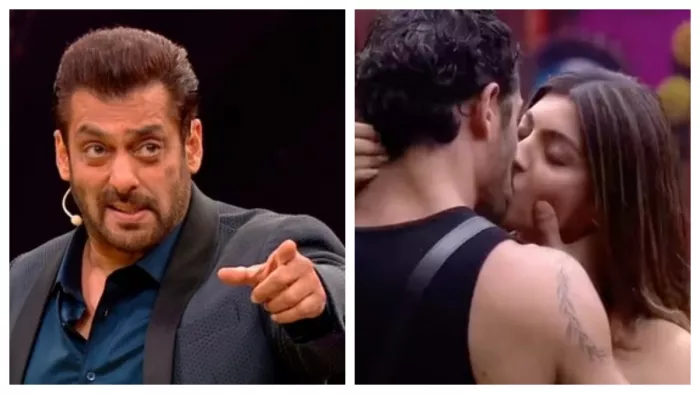 bigg boss ott 2 salman khan Got rolled after jad hadid and akanksha puri French kiss