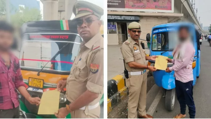 नोएडा में ट्रैफिक पुलिस ने किन नियमों के उल्लंघन पर काटे सबसे ज्यादा चालान। जानें डिटेल।