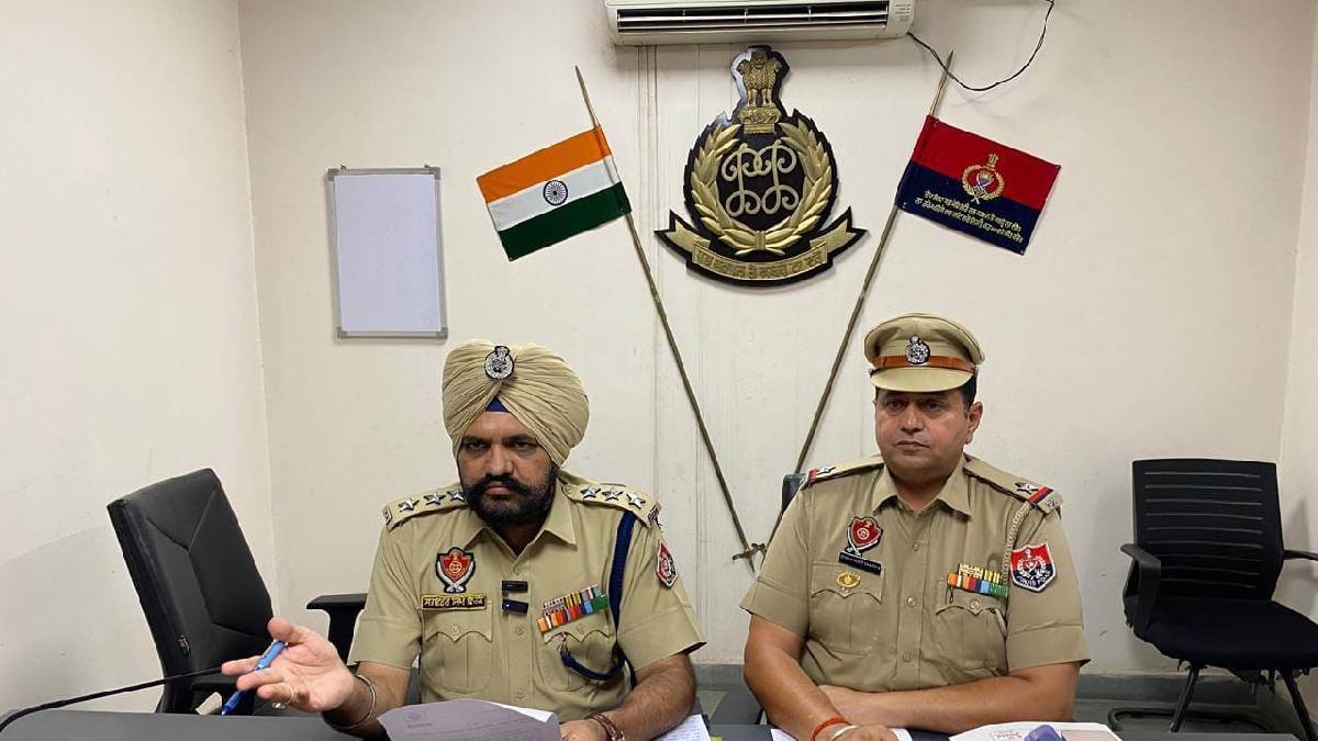 ludhiana news son in law arrested for setting businessmans car on fire for ransom