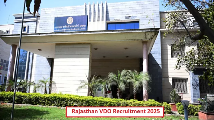 Rajasthan VDO Recruitment 2025 के लिए यहां से करें अप्लाई।