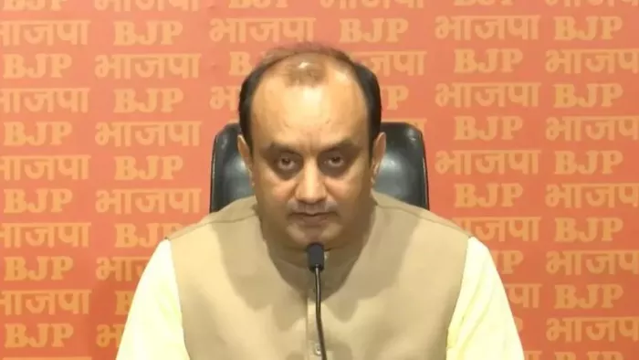 बीजेपी नेता सुधांशु त्रिवेदी ने तेजस्वी यादव पर बोला हमला। फाइल फोटो