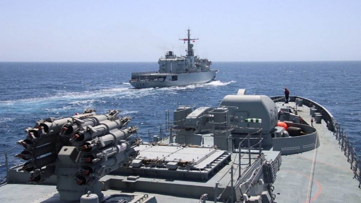 INS Tarkash: South America की यात्रा पर निकलें आईएनएस तरकश ने मोरक्को नौसेना के साथ अभ्यास किया पूरा, अटलांटिक में किया प्रवेश - INS Tarkash INS Tarkash completes exercise ...