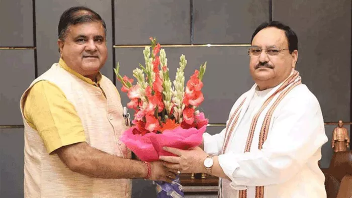 केंद्रीय नेतृत्व ने पूर्व विधायक महेंद्र भट्ट को प्रदेश अध्यक्ष बनाया है।