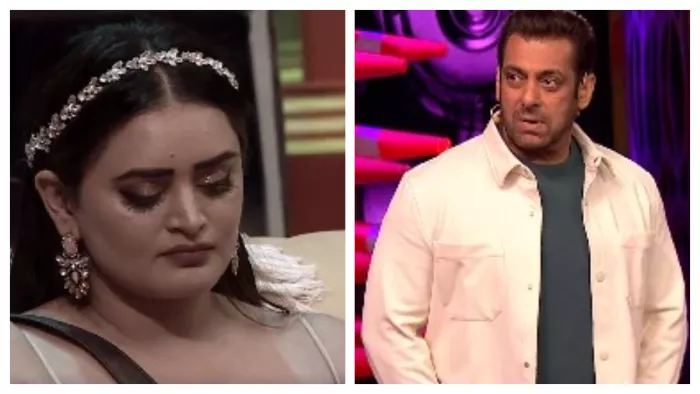 File Photo of Bebika Dhruve and Salman Khan