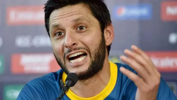 अफरीदी ने इंडिया चैंपियंस को लेकर दिया भड़काऊ बयान। फाइल फोटो