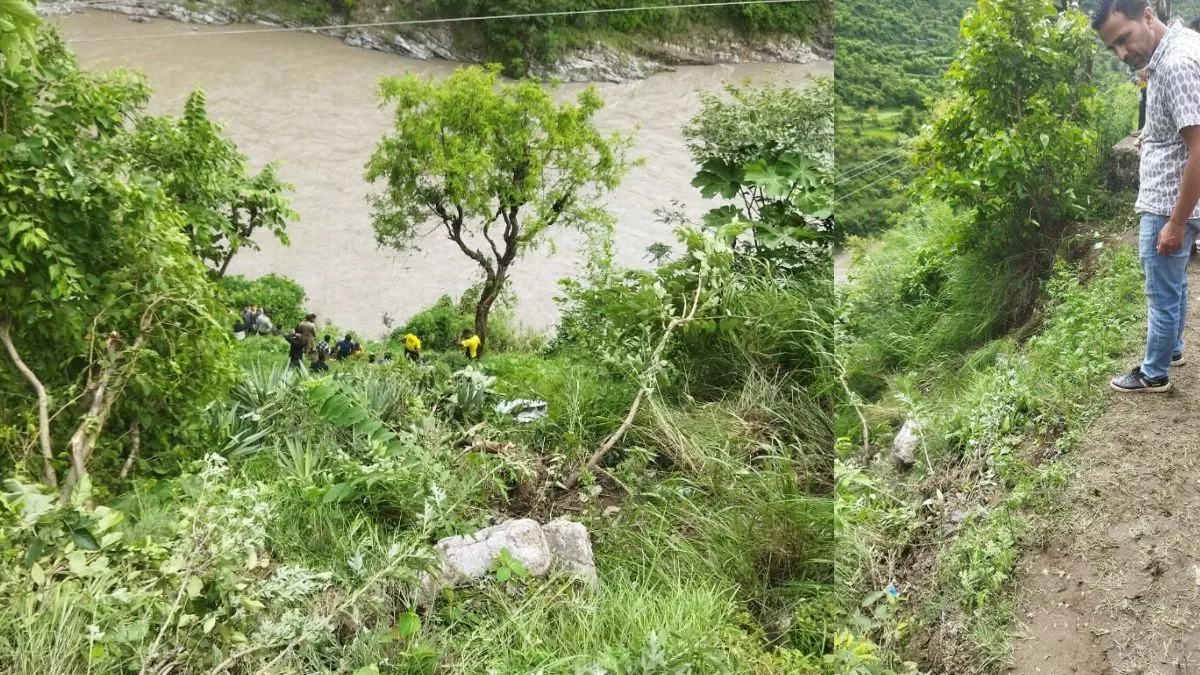 Shimla Road Accident: शिमला के उत्तराखंड से सटे क्षेत्र में सड़क से 100 मीटर नीचे टौंस नदी में गिरी गाड़ी, चालक बहा