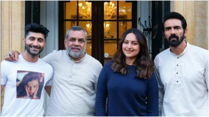 Arjun Rampal, Sonakshi Sinha, photo credit instagram