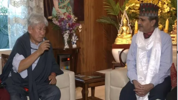 तिब्बत के निर्वासित सांसद दावा त्सेरिंग ने भारत को चीन पर भरोसा ने करने की दी सलाह।(फोटो सोर्स: एएनआई)