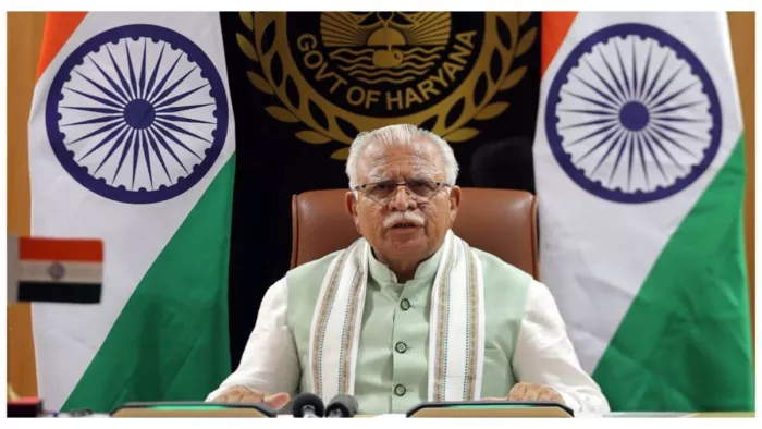 हरियाणा के मुख्यमंत्री मनोहर लाल खट्टर। (फाइल फोटो)