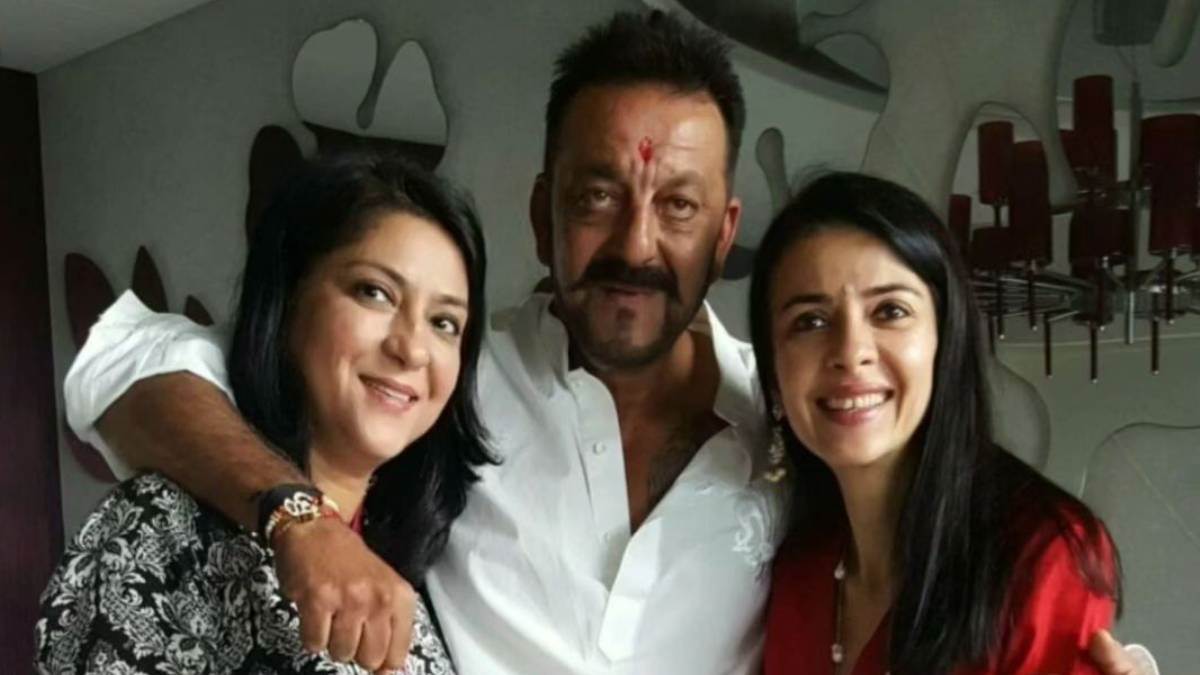 raksha bandhan 2023 sanjay dutt wished his sisters priya namrita on rakhi