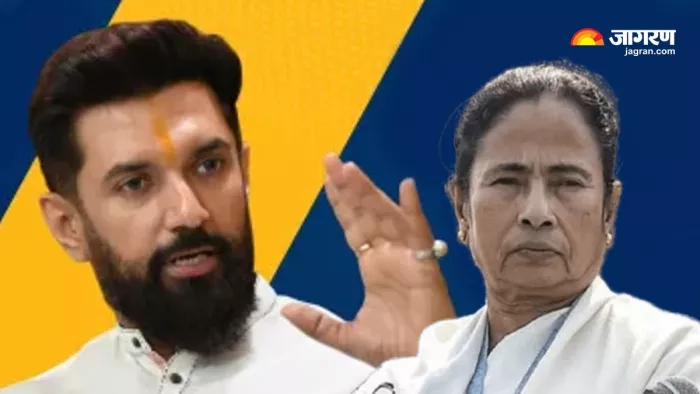 Chirag Paswan : चिराग पासवान ने ममता बनर्जी के टिप्पणी को बताया शर्मनाक।