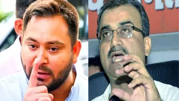 मंगल पांडेय ने तेजस्वी यादव पर किया पलटवार।