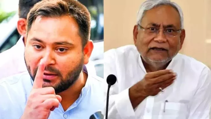 नेता प्रतिपक्ष तेजस्वी यादव और बिहार CM नीतीश कुमार। (फाइल फोटो)