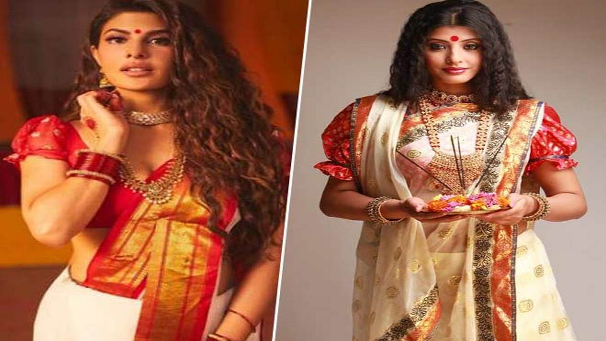 Amazon Great Indian Sale On Sarees For Durga Puja 2022: इस दुर्गा पूजा पहने ये ट्रेडिशनल साड़ी, अमेजन सेल में मिल रही है 80 % तक की छूट पर
