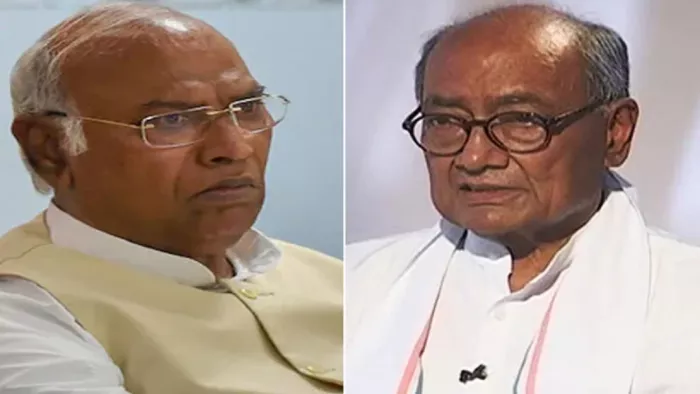 मल्लिकार्जुन खड़गे छोड़ेंगे राज्यसभा में नेता विपक्ष का पद, दिग्विजय सिंह प्रबल दावेदार