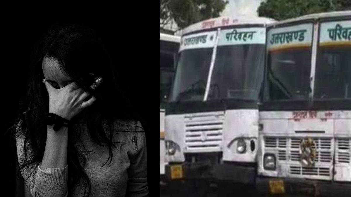woman molested in uttarakhand roadways bus on haryana route driver was beaten up by people