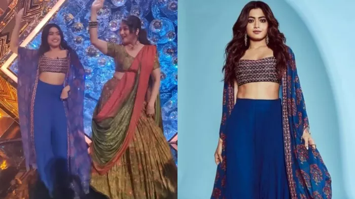 Madhuri Dixit and Rashmika Mandanna. Photo Credit/ Instagram