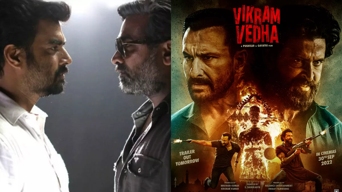 Vikram Vedha: ऋतिक-सैफ की विक्रम वेधा हुई रिलीज, इस OTT प्लेटफॉर्म पर हिंदी में मुफ्त देखिए तमिल विक्रम वेधा