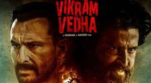 Vikram Vedha Review, Hrithik Roshan, saif ali khan,radhika apte