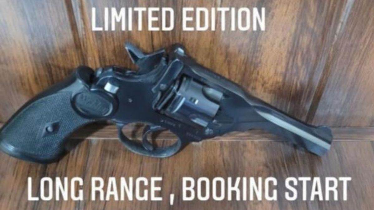 webley scott revolver bullet will now hit longer distances premium model revolver made for big hands
