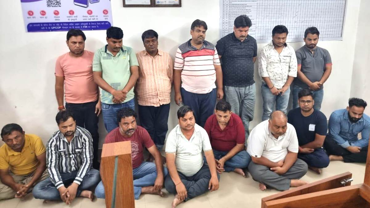 Agra Crime यूपी के कालिया का काला खेल... थाने के सामने ही होटल में चल