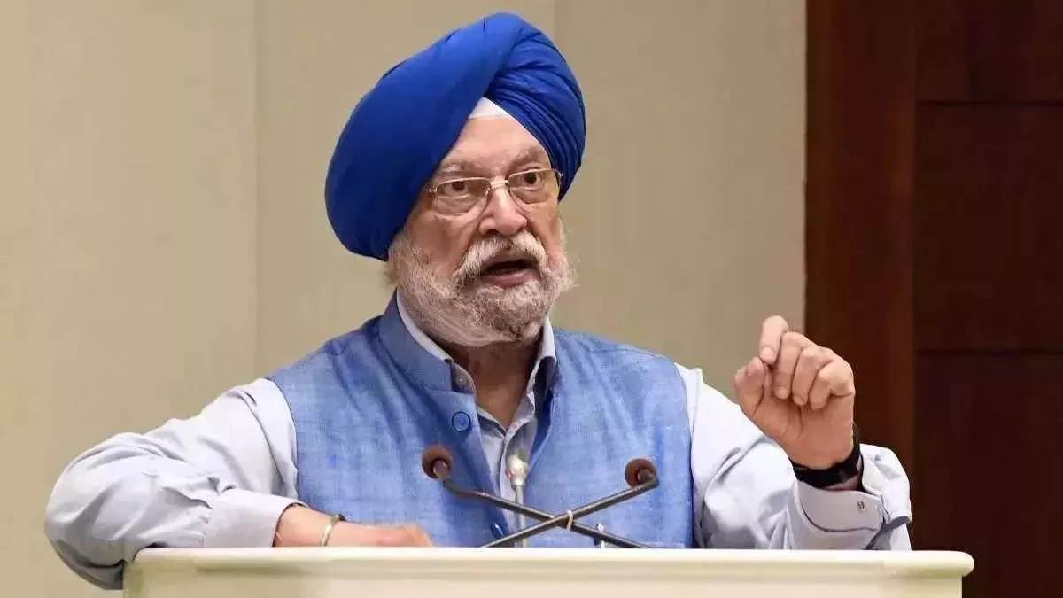 union minister hardeep singh puri said increase the share of manufacturing in gdp to 25 percent