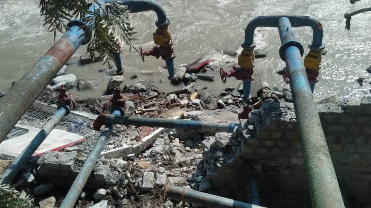 Himachal News जल शक्ति विभाग के कलैहली पंप हाउस का कार्य नहीं हुआ शुरू